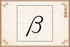 β怎么写
